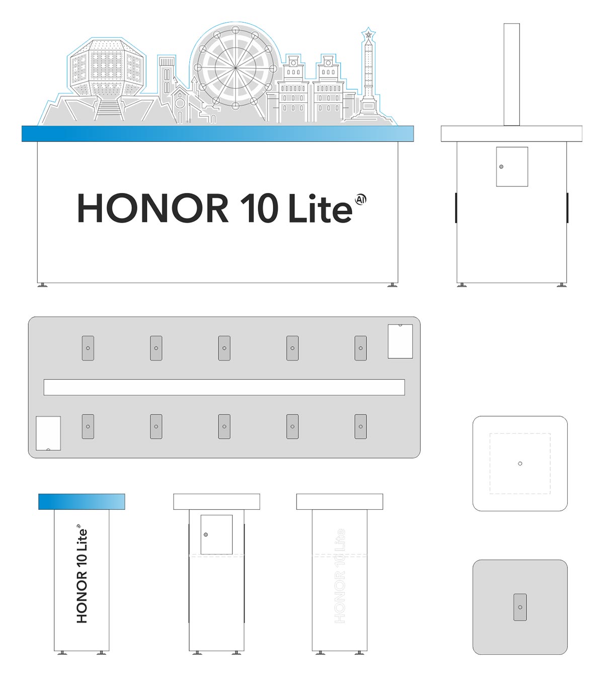 Honor 10Lite stol